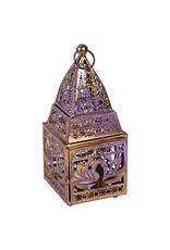 Trukado Miscellaneous -   Tinnen Sfeerlicht Oosterse Lantaarn Lotus