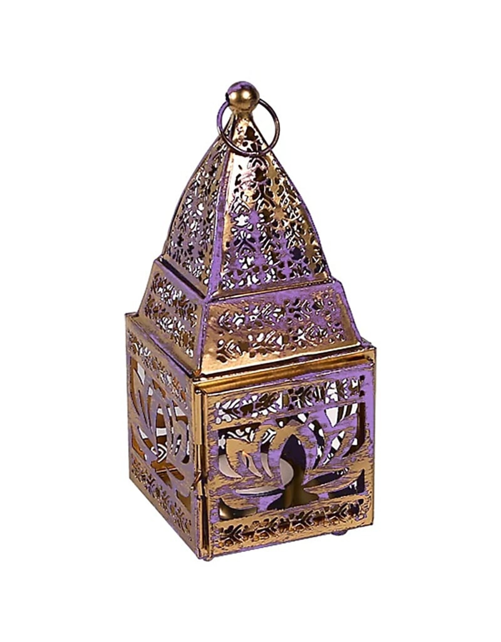 Trukado Miscellaneous - Tin Ambiance Light Oriental Lantern Lotus