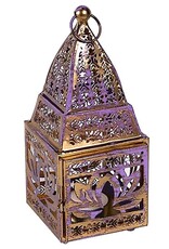 Trukado Miscellaneous - Tin Ambiance Light Oriental Lantern Lotus