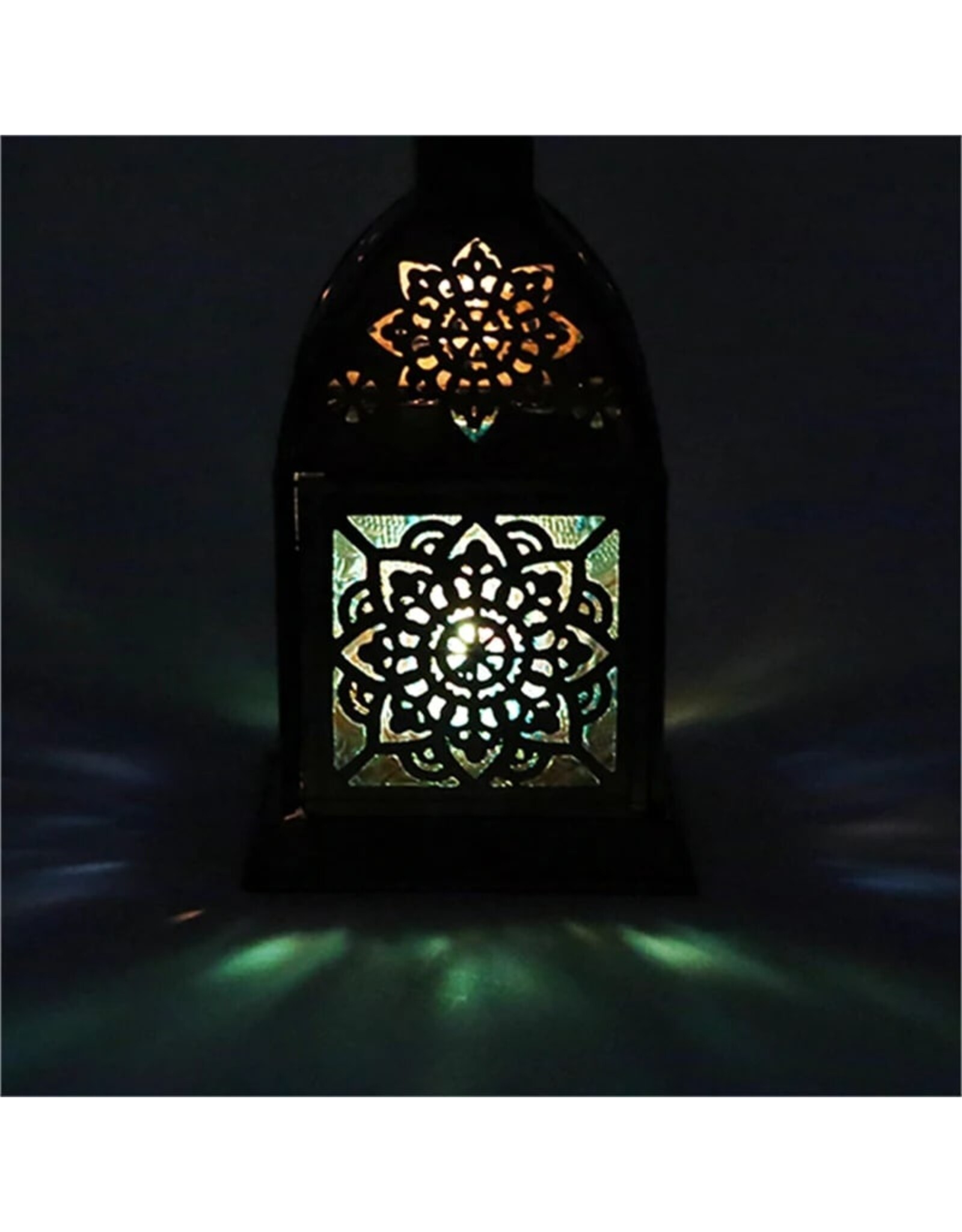 Trukado Miscellaneous -    Tinnen Sfeerlicht Oosterse Lantaarn Mandala