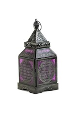 Trukado Miscellaneous - Tin Ambiance Light Oriental Lantern Flower of Life