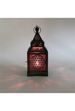 Trukado Miscellaneous - Tinnen Sfeerlicht Oosterse Lantaarn Bloem des Levens