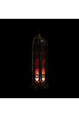 Trukado Miscellaneous -   Tin Ambiance Light Oriental Lantern 7 chakra's