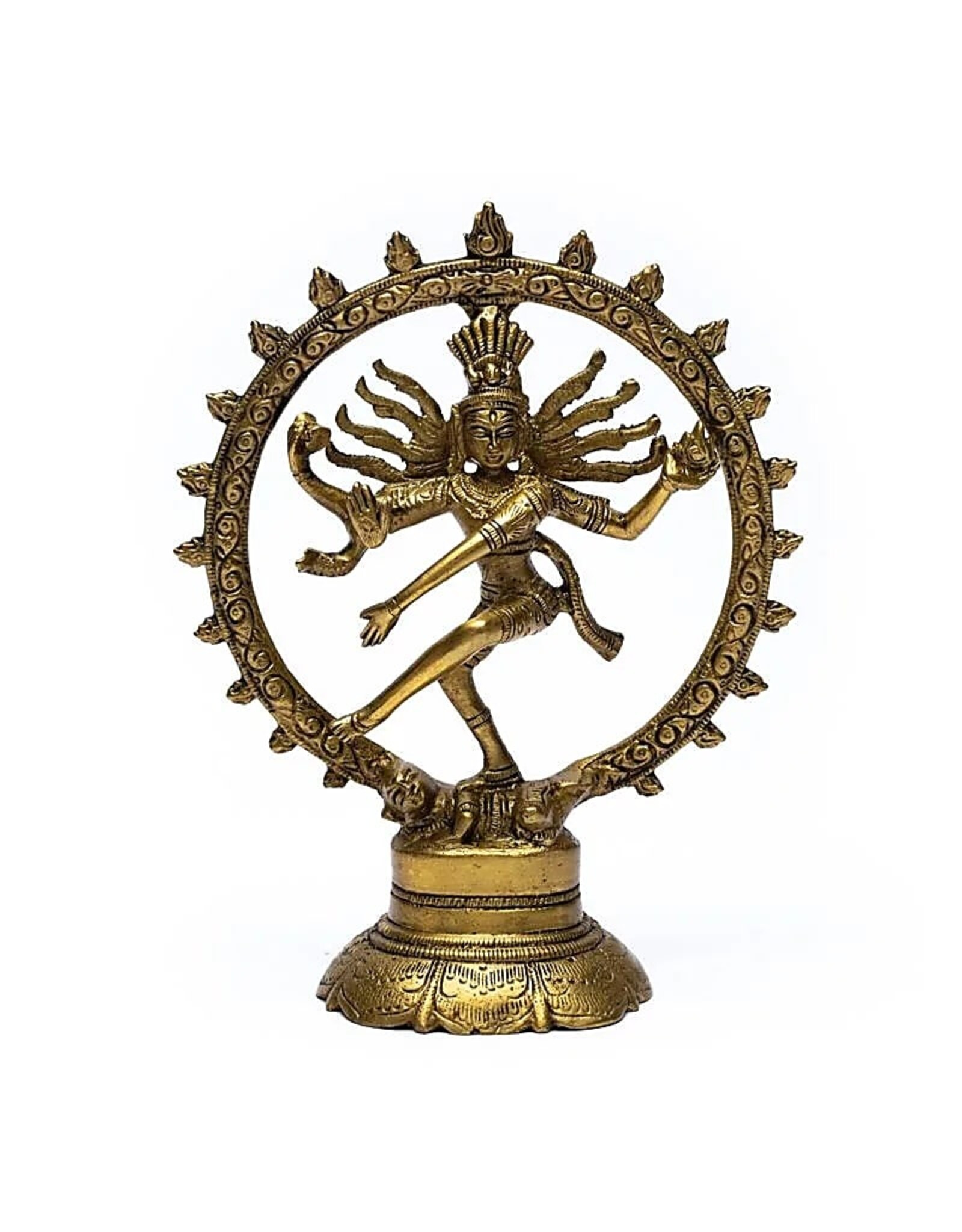 Trukado Giftware, beelden, collectables - Shiva Nataraj beeldje - messing