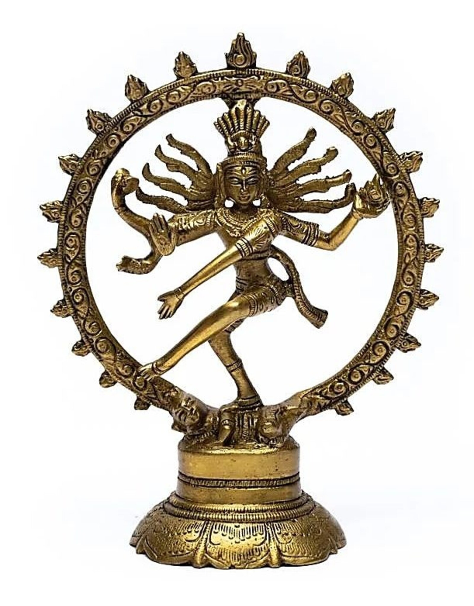 Trukado Giftware, beelden, collectables - Shiva Nataraj beeldje - messing
