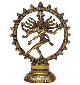 Trukado Shiva Nataraj statue - brass