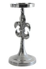 Diga Colmore Giftware Figurines Collectables - French Lily Candle holder Fleur de lis 28cm
