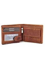 Hütmann Leather wallets - Hütmann Leather Wallet with Truck brown
