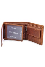 Hütmann Leather wallets - Hütmann Leather Wallet with Truck brown