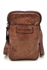 HillBurry Leather bags - Hillburry Shoulder bag-Belt bag-Phone bag brown