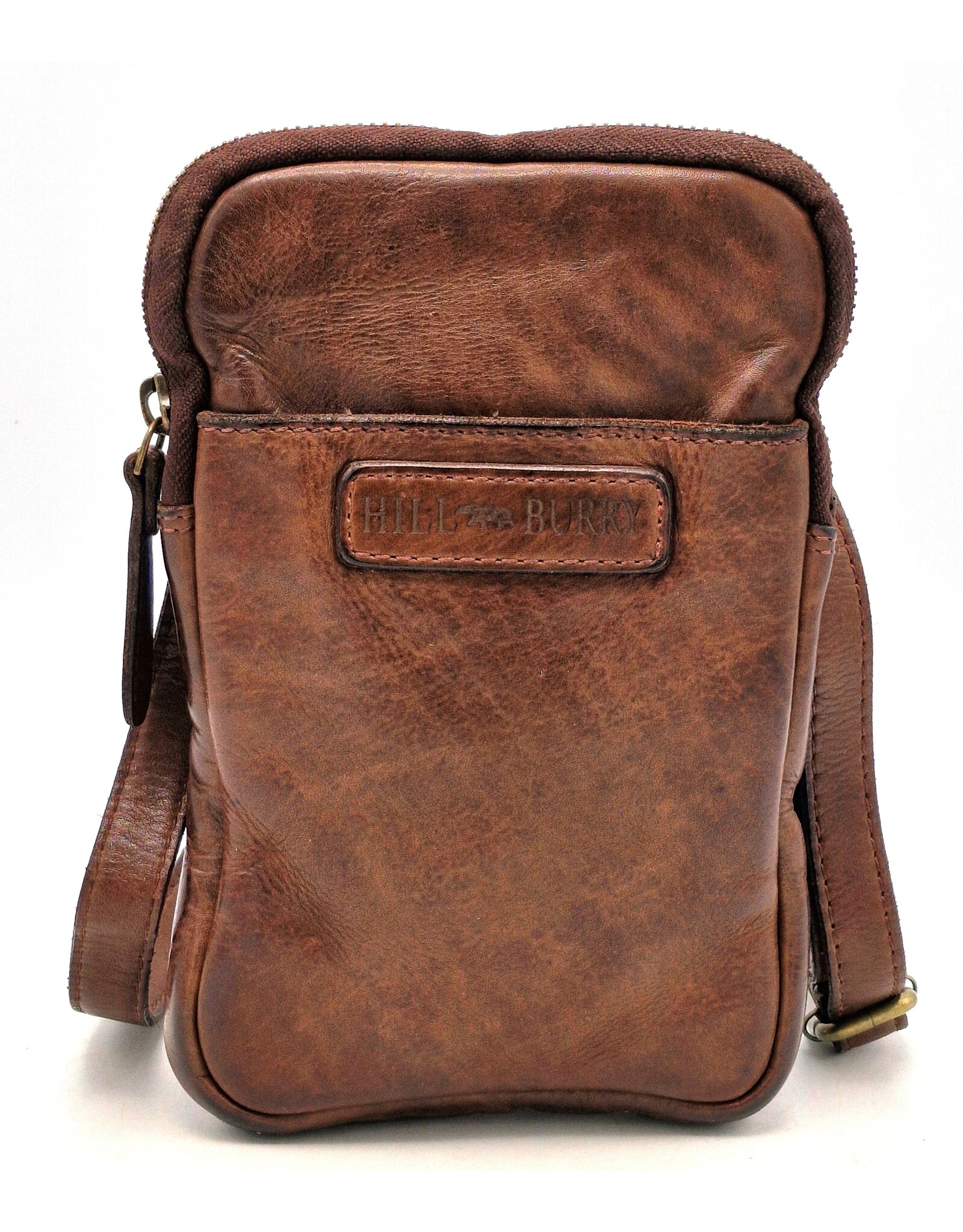 HillBurry Leather bags - Hillburry Shoulder bag-Belt bag-Phone bag brown