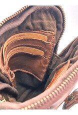 HillBurry Leather bags - Hillburry Shoulder bag-Belt bag-Phone bag brown