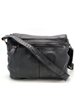 HillBurry Leather Shoulder bags  Leather crossbody bags - Hillburry shoulder bag holster cover washed leather black