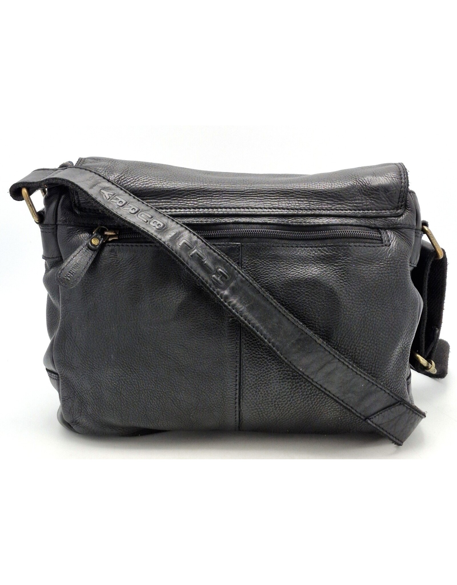 HillBurry Leather Shoulder bags  Leather crossbody bags - Hillburry shoulder bag holster cover washed leather black