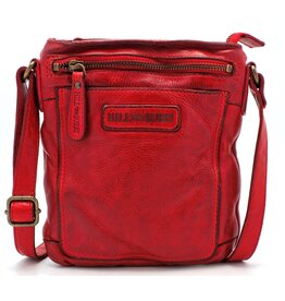 HillBurry Hillburry Crossbody flat bag with front pocket red