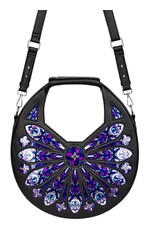 Restyle Gothic Tassen Steampunk Tassen - Sacred Rose schoudertas Roosvenster Kathedraal - Restyle