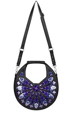 Restyle Gothic Tassen Steampunk Tassen - Sacred Rose schoudertas Roosvenster Kathedraal - Restyle