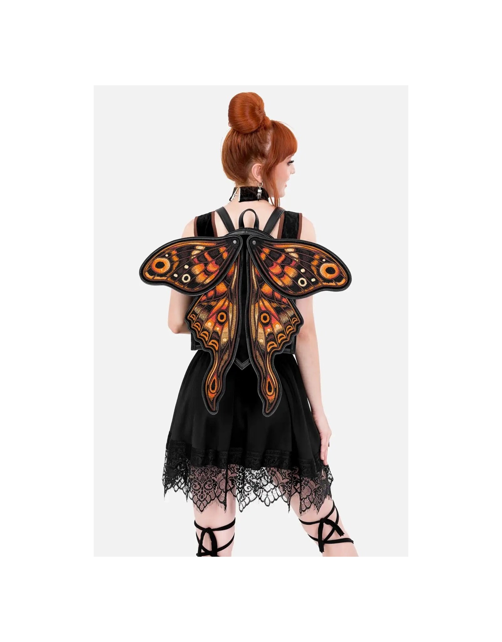 Restyle Fantasy tassen en portemonnees - Ignis Mot Rugzak met bewegende vleugels - Restyle