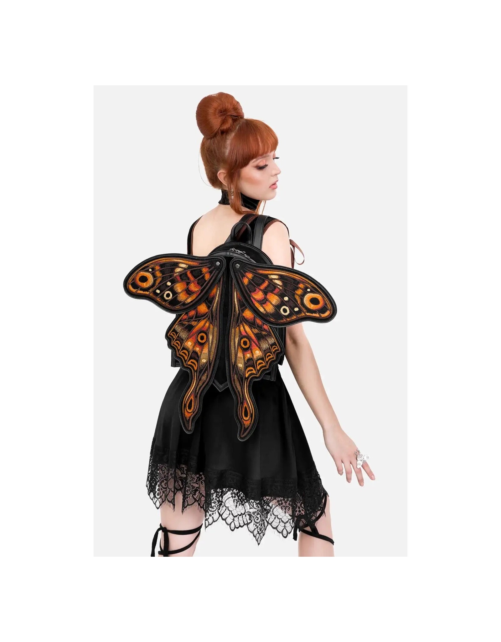 Restyle Fantasy tassen en portemonnees - Ignis Mot Rugzak met bewegende vleugels - Restyle