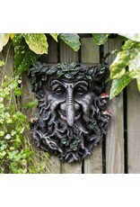 Something Different Miscellaneous - Green Man Shelf Plaque 22cm