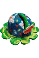 Trukado Miscellaneous - Vilten hoed - Sauna muts "Bosbloem" multicolor