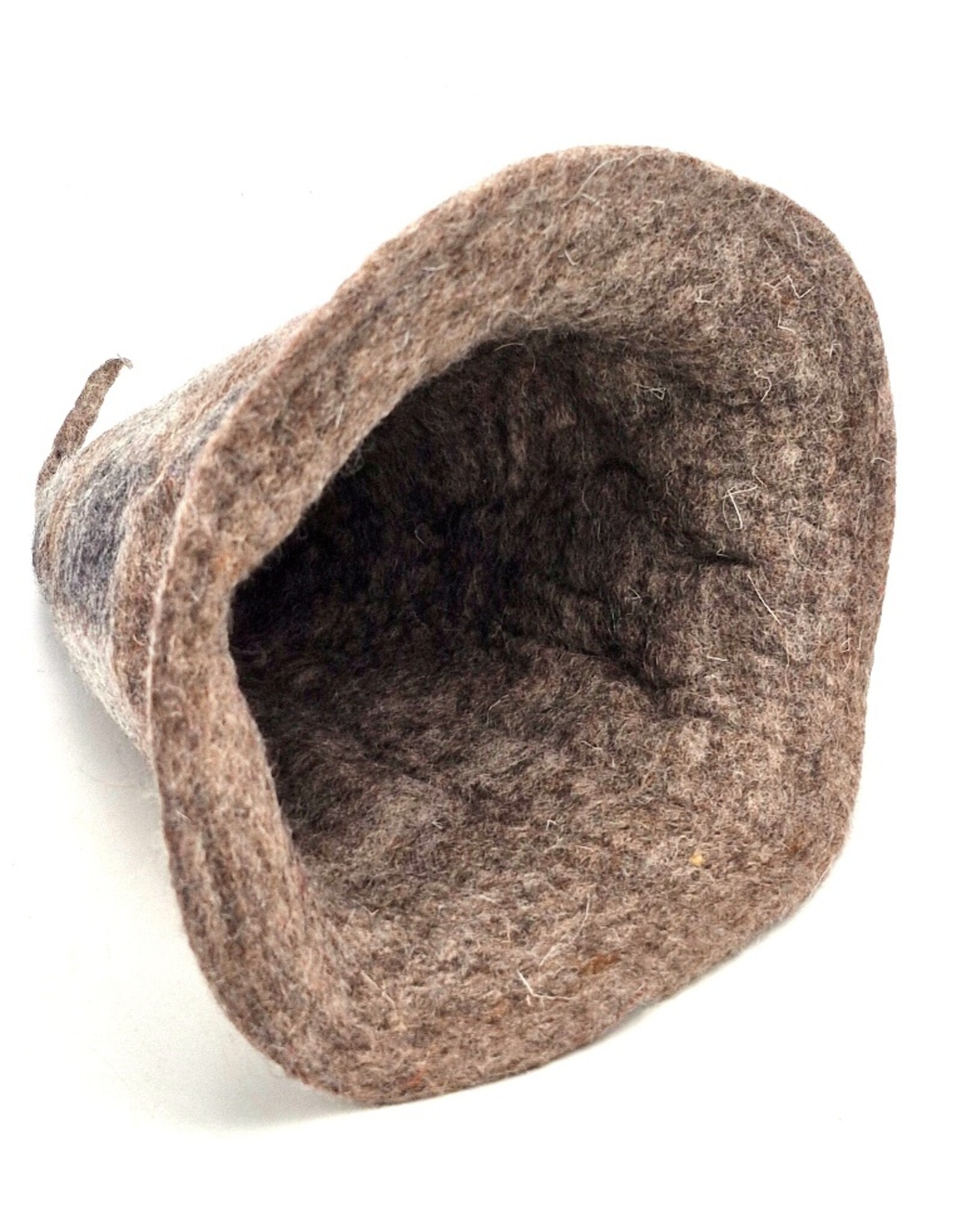 Trukado Miscellaneous - Felt pointed hat - Sauna hat Beige-grey