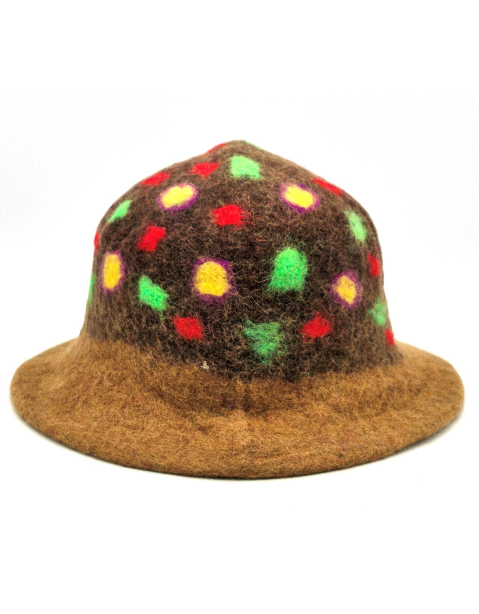 Trukado Miscellaneous - Felt hat - Sauna cap" Cheer up" hand felted, 100% wool