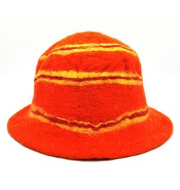 Trukado Felt hat - Sauna Cap Orange