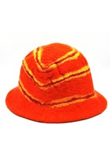 Trukado Miscellaneous - Vilten hoed - Sauna Muts Oranje