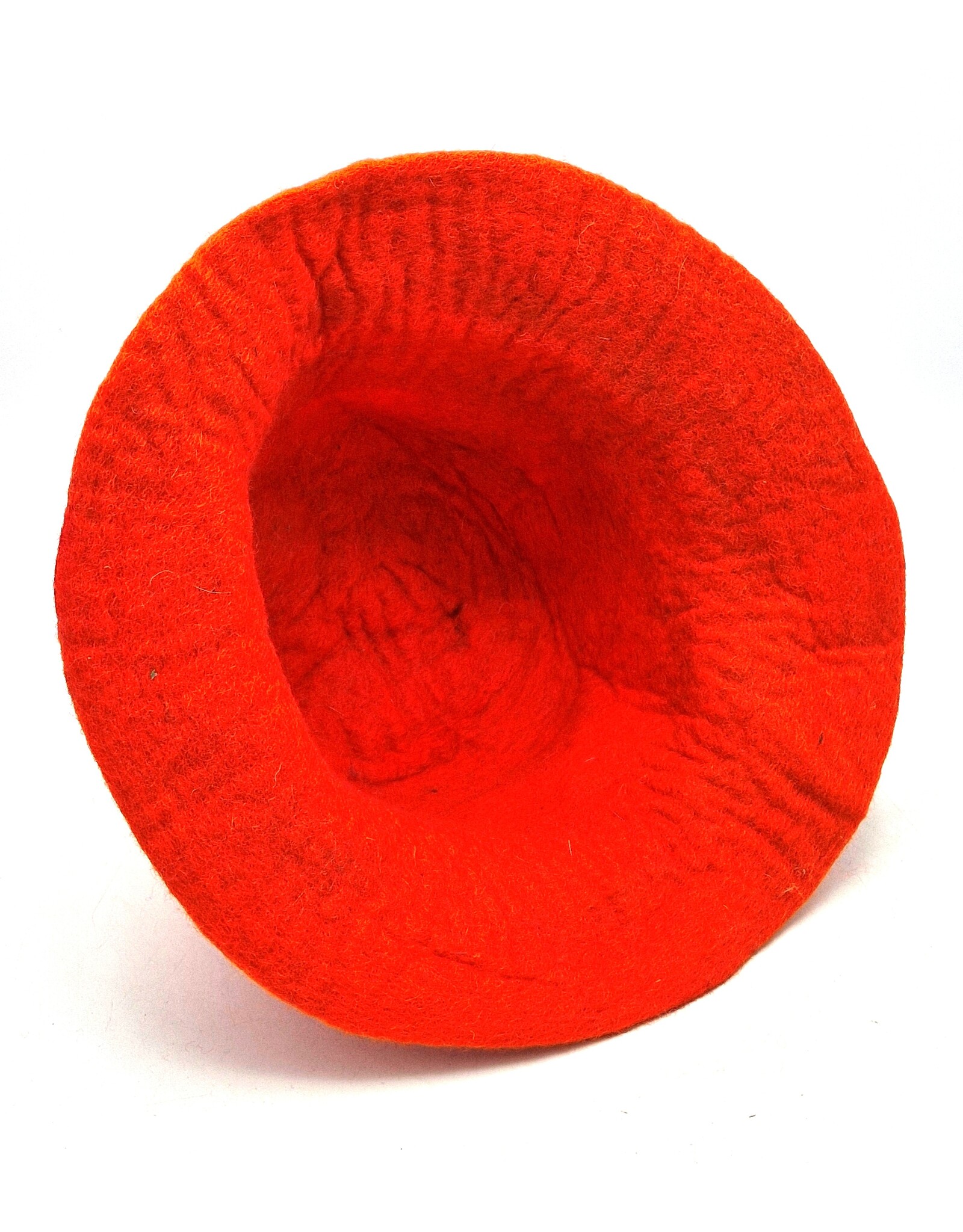 Trukado Miscellaneous - Felt hat "Mushroom Fly Swamp" orange