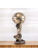 Veronese Design Veronerse Design - Griekse Titaan Atlas met Hemelgewelf als opbergdoosje 27cm