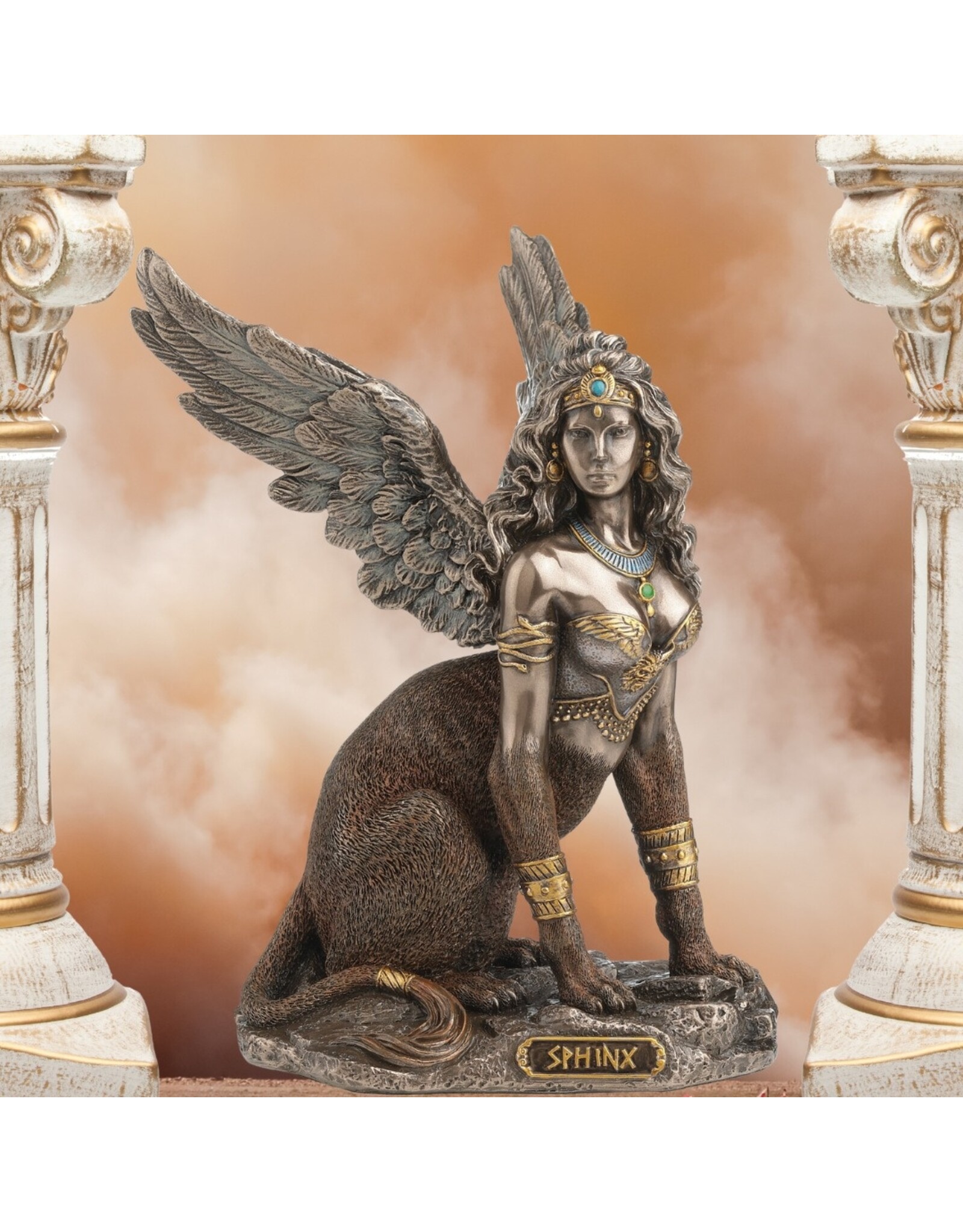 Veronese Design Veronerse Design - The Sphinx of Thebes from Greek Mythology
