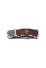VG Miscellaneous - Pocketknife ‘Templar Cross’ in wooden gift box