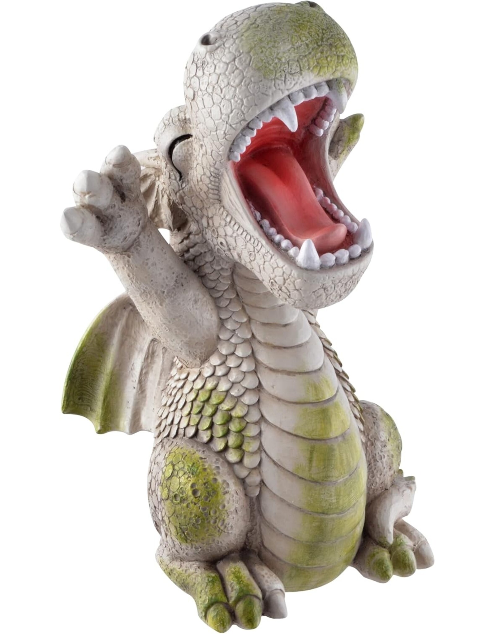 VG Giftware & Lifestyle - Tuindraak "Good Morning" -  Drakenbeeldje 28cm