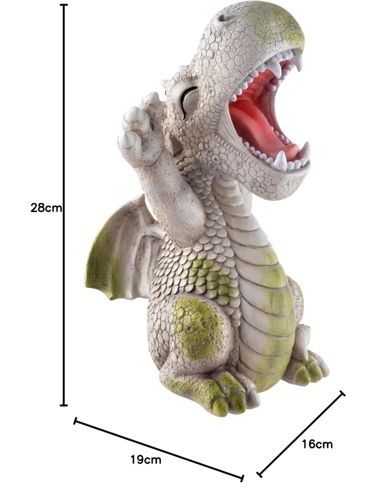 VG Giftware & Lifestyle - Garden Dragon "Good Morning" - Dragon statue 28cm