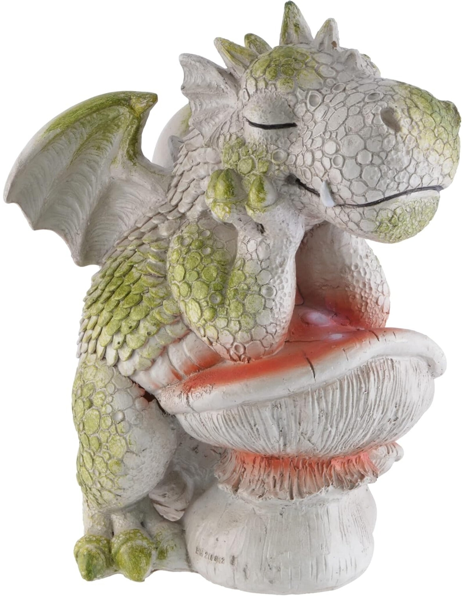 VG Giftware & Lifestyle - Tuindraak "The Thinker" -  Draak en Paddenstoel 24cm