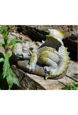 VG Giftware & Lifestyle - Tuindraak "Siesta" - Draak Liggend op de Rots 25cm