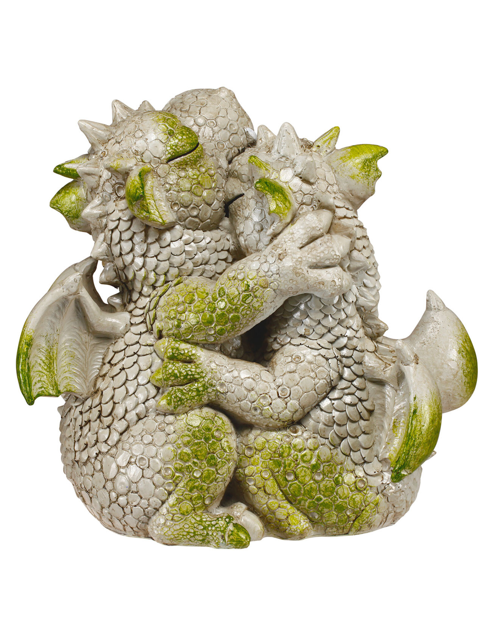 VG Giftware & Lifestyle - Garden dragon ‘I Love You’ - Two Dragons Cuddling 22 cm