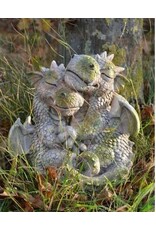 VG Giftware & Lifestyle - Tuindraak "I Love You" - Twee Draakjes Knuffelend 22cm