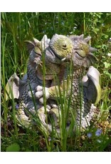 VG Giftware & Lifestyle - Tuindraak "I Love You" - Twee Draakjes Knuffelend 22cm