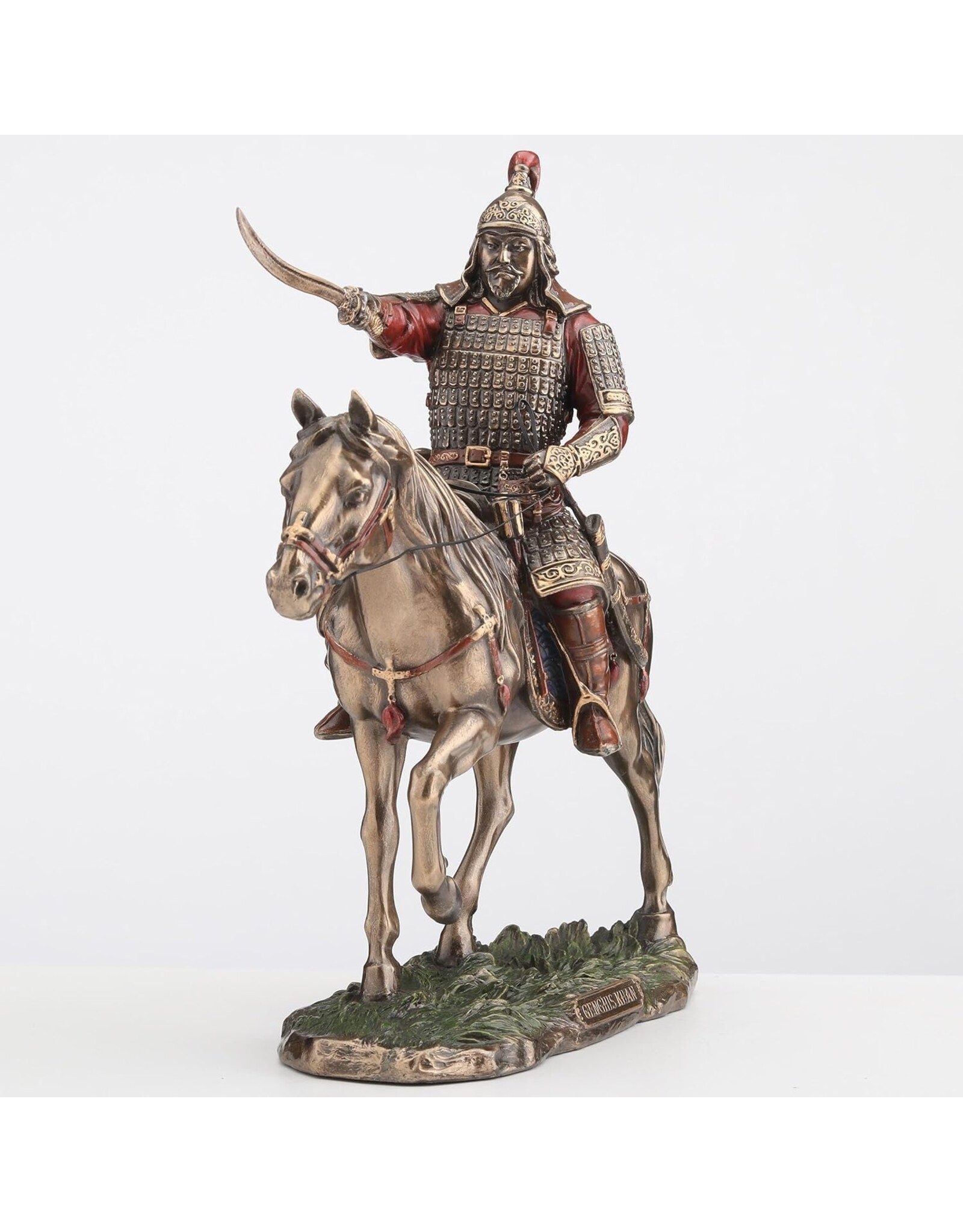 Veronese Design Veronerse Design - Genghis Khan on  Horse back - Veronese Design