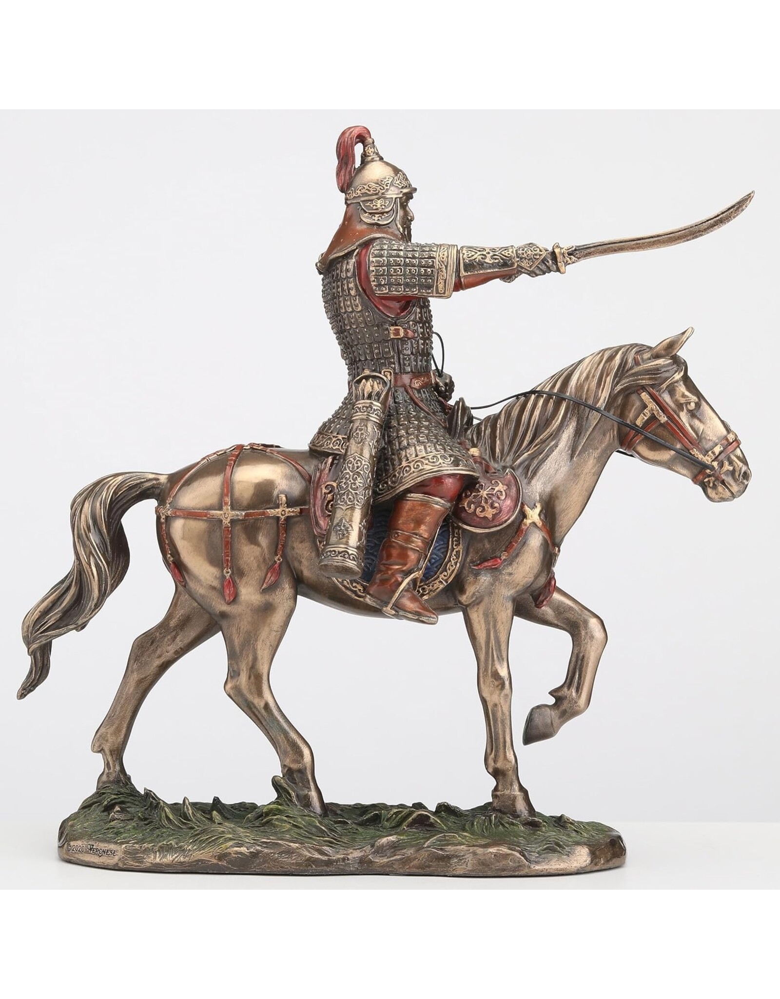 Veronese Design Veronerse Design - Genghis Khan on  Horse back - Veronese Design