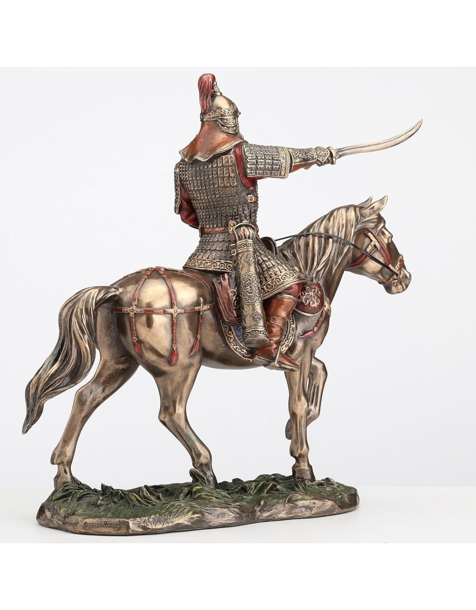 Veronese Design Veronerse Design - Genghis Khan on  Horse back - Veronese Design