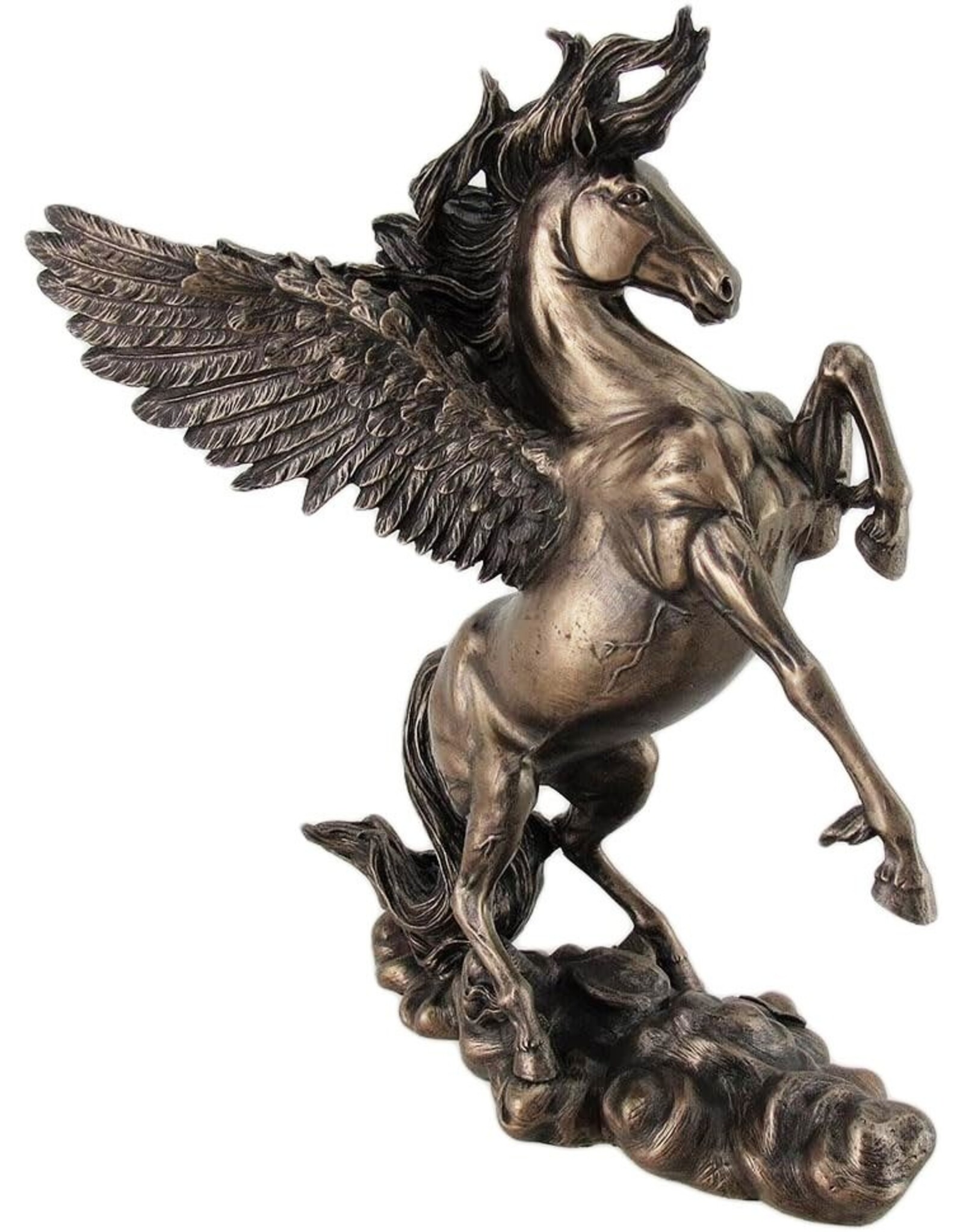 Veronese Design Giftware Beelden Collectables  - Steigerende Pegasus - Veronese Design