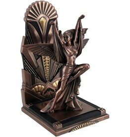 Veronese Design Winged Women Art Deco Bookend Veronese Design
