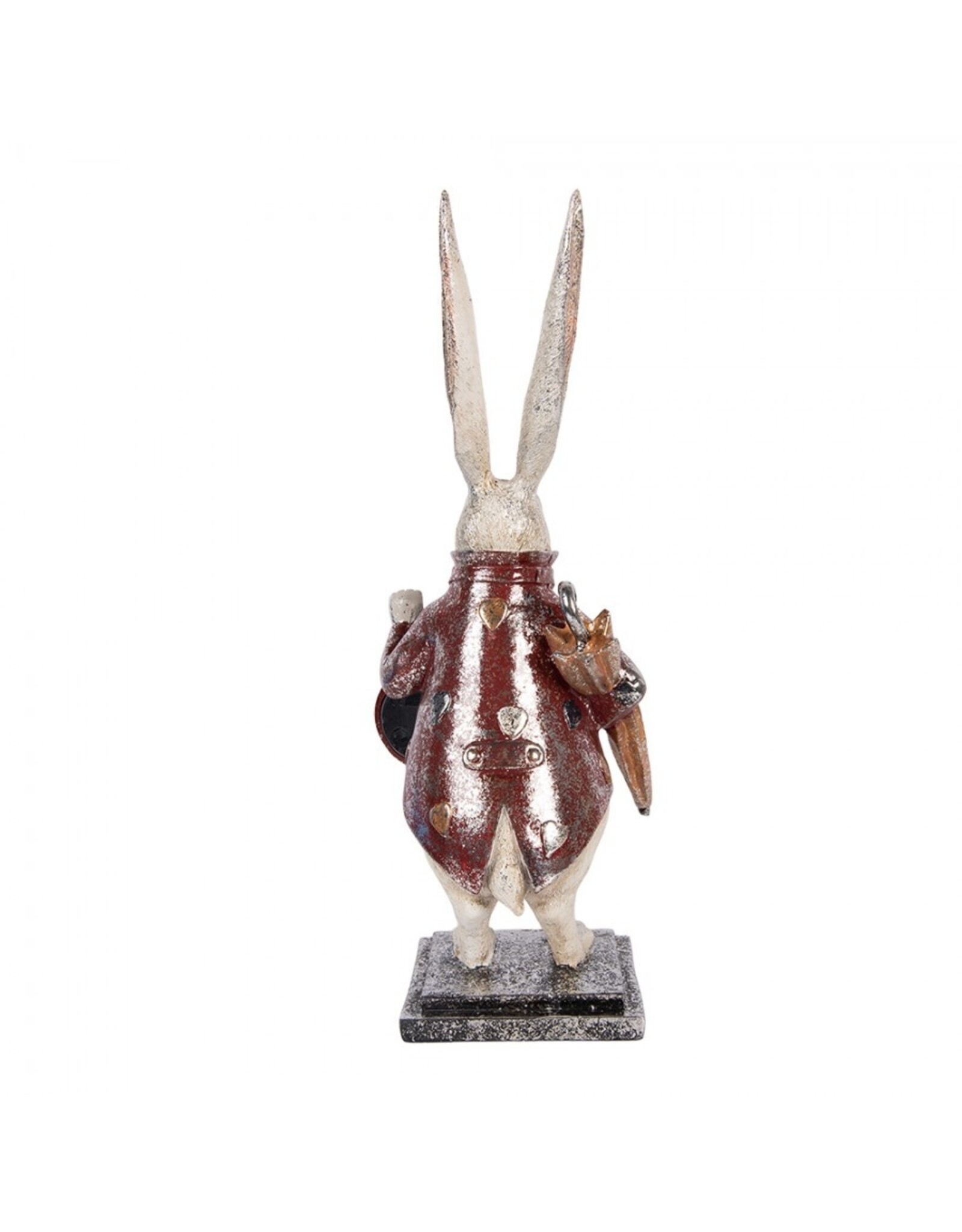 C&E Giftware Figurines Collectables - Rabbit with Clock and Umbrella figurine 38 cm