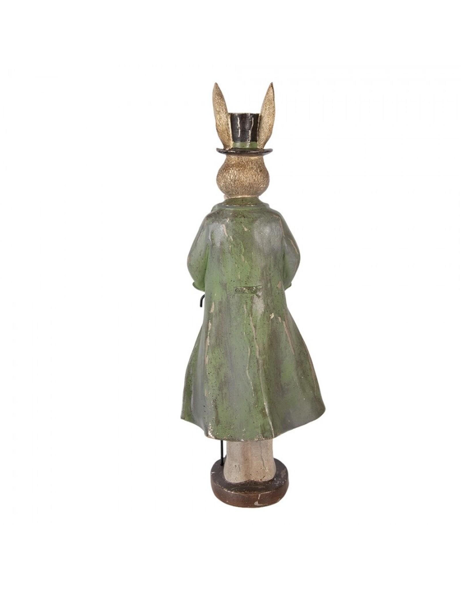 C&E Giftware Figurines Collectables - Rabbit with Top Hat and Long Coat 48cm