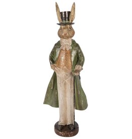 C&E Rabbit with Top Hat and Long Coat 48cm