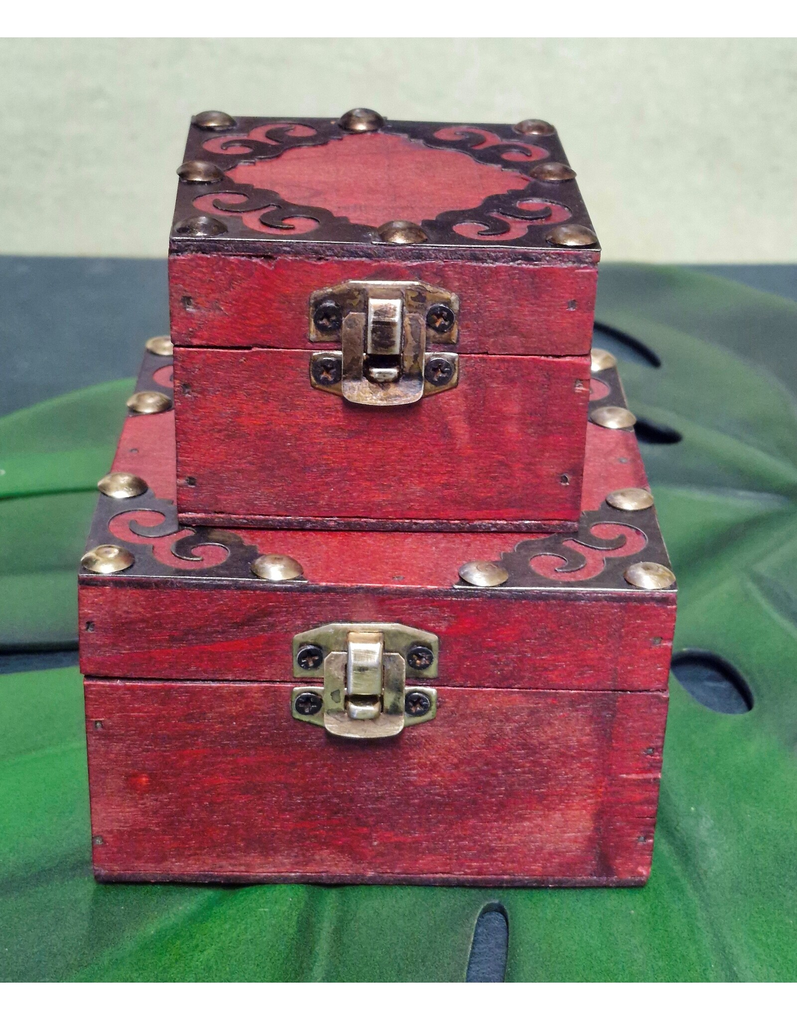 AWG Miscellaneous - Vintage Chests Set of 2 - 10 x 6 x10cm