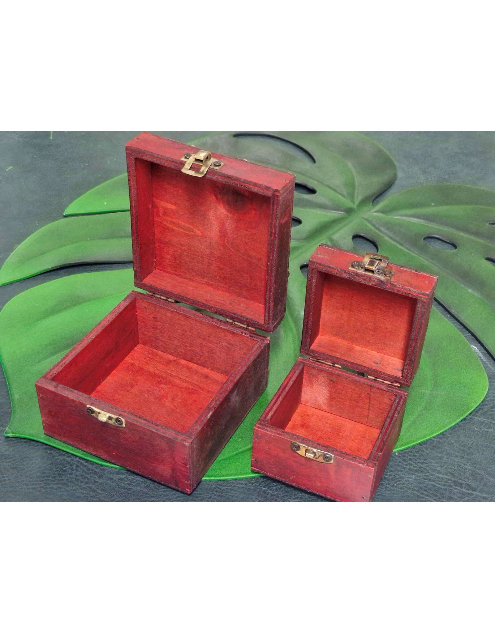 AWG Miscellaneous - Vintage Kistjes Set van 2 - 10 x 6 x 10cm